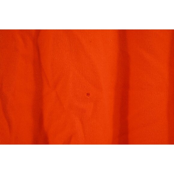 Denver Broncos Mens Collared Polyester Shirt Vtg 1970s Polo NFL Orange - Picture 2 of 7